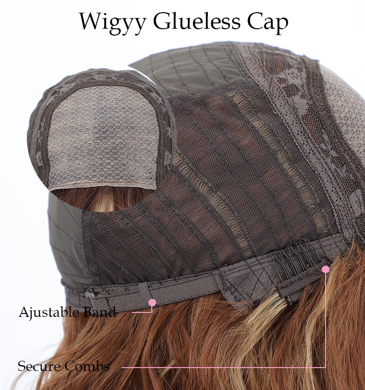 Bernice - Wigyy Wave Bob Elegant Wig with Bang