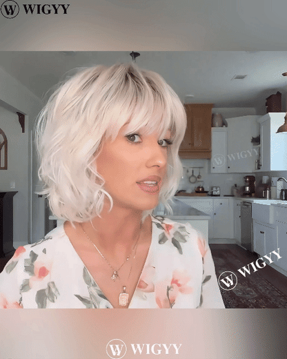 Chloe - Wigyy Curl Bob Wig with Bang