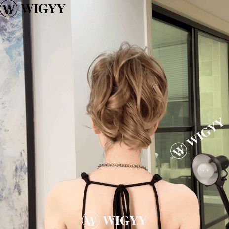 Claw Clip Short Ponytail Hair Extensions Bendable Metals Messy Bun