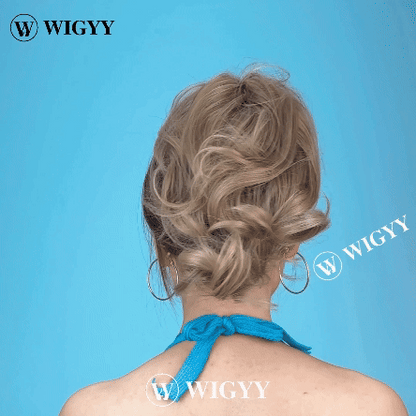 Claw Clip Short Ponytail Hair Extensions Bendable Metals Messy Bun